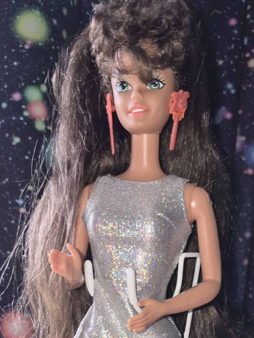 Vintage Brunette Barbie – Styled & Play Ready ✨